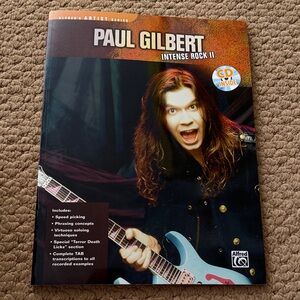 Alfred Paul Gilbert Intense Rock II Book with CD